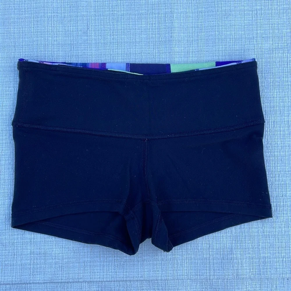 Lululemon Boogie Short Black Quilt 5 Size 4 Style Number: W7284S